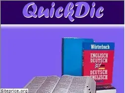 Sites similar to quickdic.org