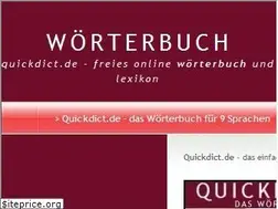 Sites similar to quickdict.de