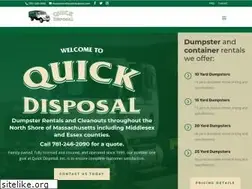 Sites similar to quickdisposal.com