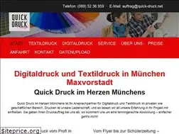 Sites similar to quickdruck-muenchen.de