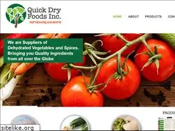 Sites similar to quickdryfoods.com