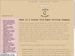 Sites similar to quickfiction.org