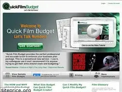 Sites similar to quickfilmbudget.com