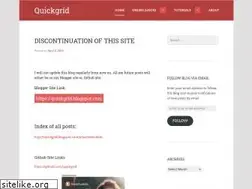 Sites similar to quickgrid.wordpress.com