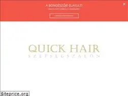 Sites similar to quickhair.hu