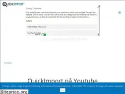 Sites similar to quickimport.dk