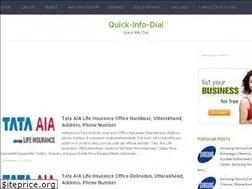 Sites similar to quickinfodial.com