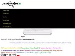 Sites similar to quickjobalert.in