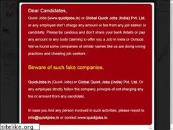 Sites similar to quickjobs.in