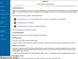 Sites similar to quicklatin.com
