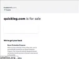 Sites similar to quickleg.com
