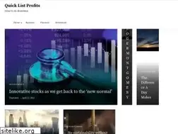 Sites similar to quicklistprofits.com