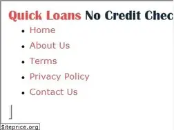 Sites similar to quickloansnocreditcheck.com