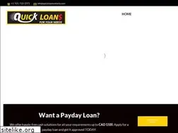 Sites similar to quickloansontario.com