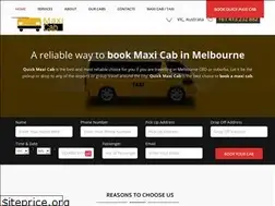 Sites similar to quickmaxicab.com.au