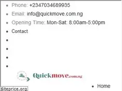 Sites similar to quickmove.com.ng