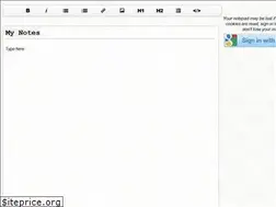 Sites similar to quicknotepad.com