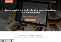 Sites similar to quickpages.co
