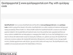 Sites similar to quickpayportal.org
