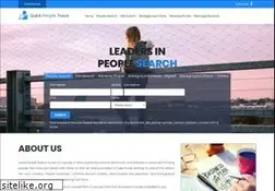 Sites similar to quickpeopletrace.com