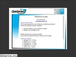Sites similar to quickprintdeurne.nl