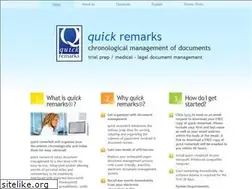 Sites similar to quickremarks.com