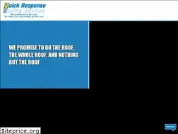 Sites similar to quickresponseroofing.co.uk