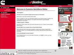 Sites similar to quickserve.cummins.com