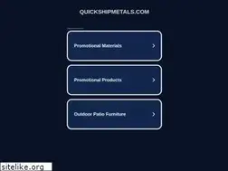 Sites similar to quickshipmetals.com