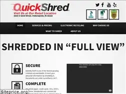 Sites similar to quickshredindy.com