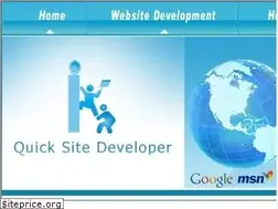 Sites similar to quicksitedeveloper.com