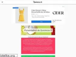 Sites similar to quicksize.fr