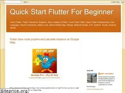 Sites similar to quickstartflutterdart.blogspot.com