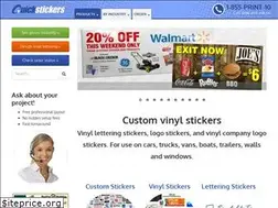 Sites similar to quickstickers.com