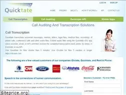 Sites similar to quicktate.com