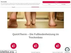 Sites similar to quicktherm-fussbodenheizung.de