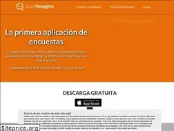 Sites similar to quickthoughtsapp.es