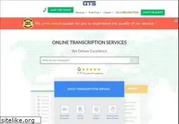 Sites similar to quicktranscriptionservice.com