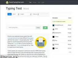 Sites similar to quicktypingtest.com