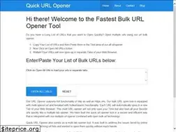 Sites similar to quickurlopener.com