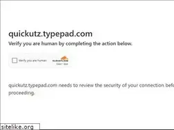 Sites similar to quickutz.typepad.com