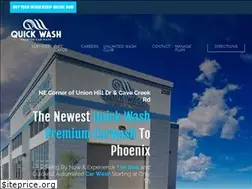 Sites similar to quickwashaz.com