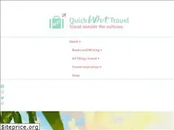 Sites similar to quickwhittravel.com