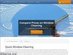 Sites similar to quickwindowcleaning.com