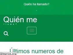 Sites similar to quien-me-llama.com