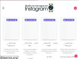 Sites similar to quiennomesigueeninstagram.com