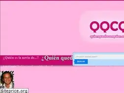 Sites similar to quienquedaconquien.com