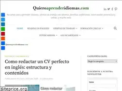 Sites similar to quieroaprenderidiomas.com