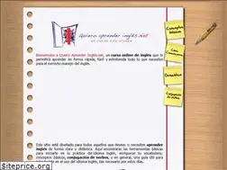 Sites similar to quieroaprenderingles.net