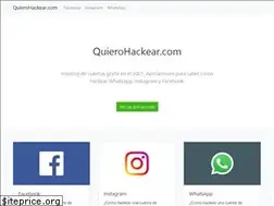 Sites similar to quierohackear.com